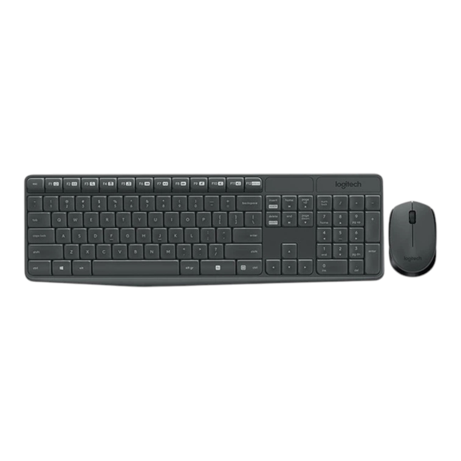 Комплект бездротовий Logitech MK235 (920-007931) Grey (клавіатура   миша) NEW